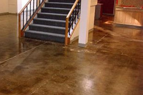 Concrete staining in your home in Houston, Texas
